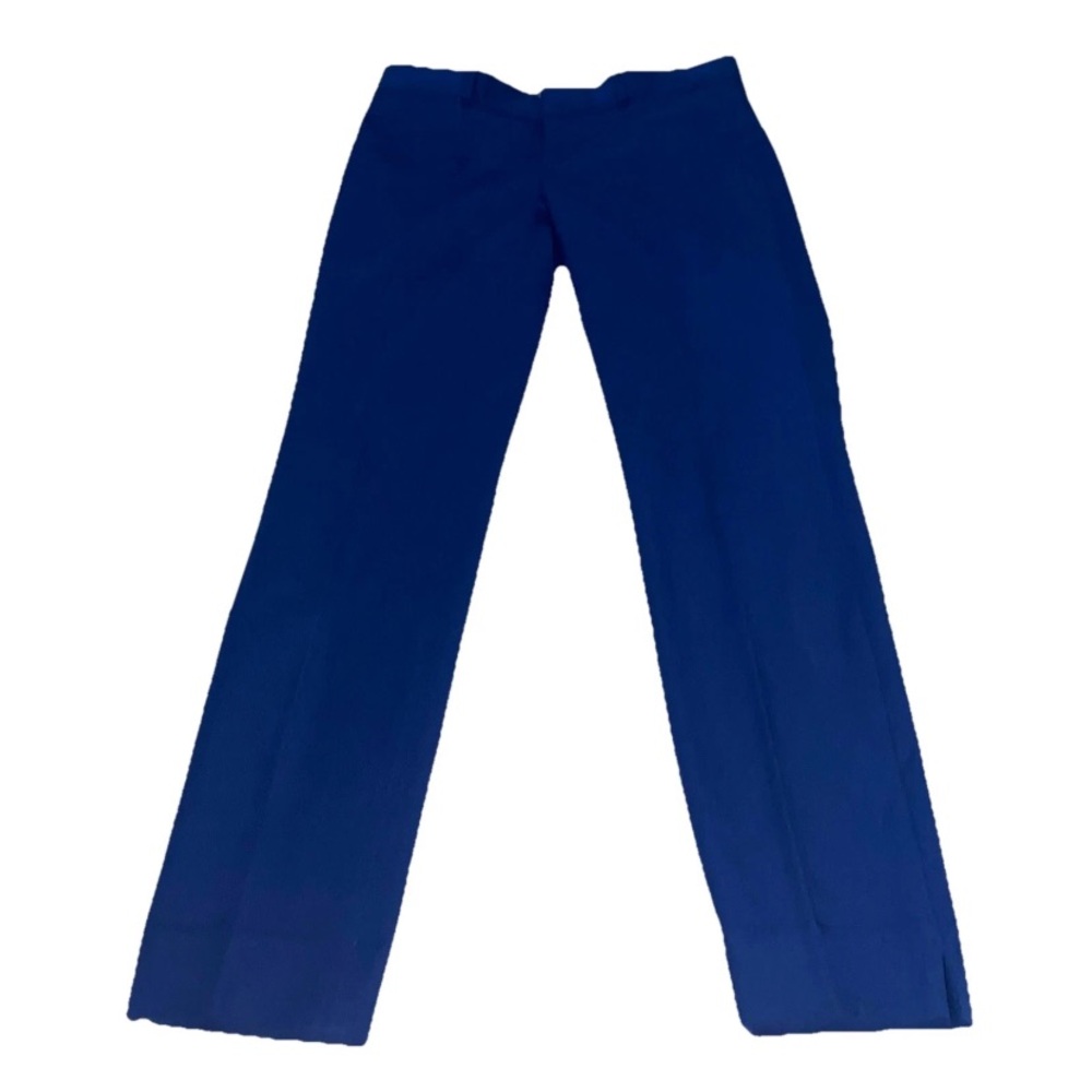 Banana Republic Sloan Fit Straight Leg Trousers Pants Women’s Size 2 Blue